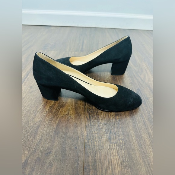 Prada Black Velvet Heels - Picture 7 of 9